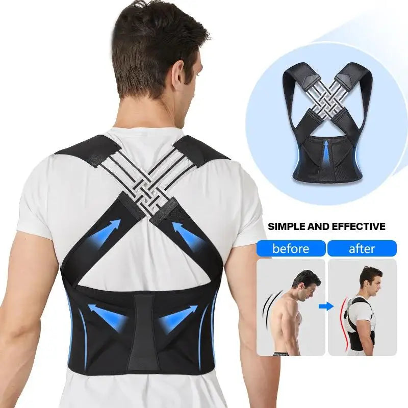 Adjustable Posture Corrector Back Support